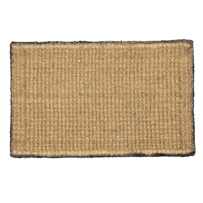 Mars & More kokosmat handgeweven 3 katten zwart 75cm