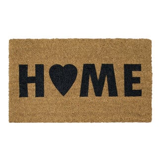 Mars & More deurmat kokos home hart 75cm