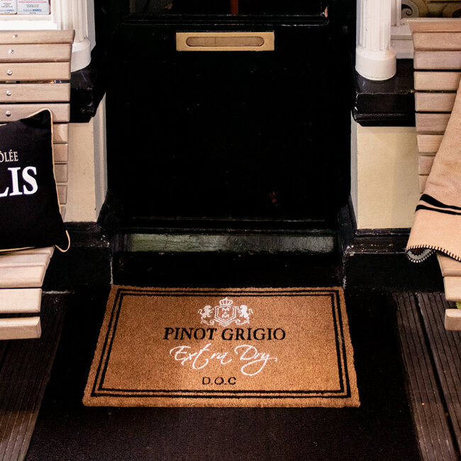 Mars & More deurmat kokos wijn pinot grigio 75cm