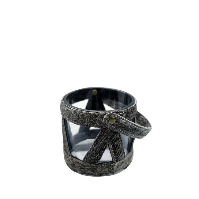 Mars & More *windlicht koe hengsel grijs 10cm*