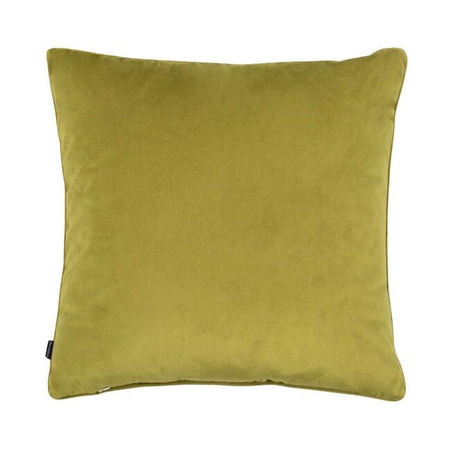 Mars & More Kussen Portret Schotse Hooglander groen 45x45cm