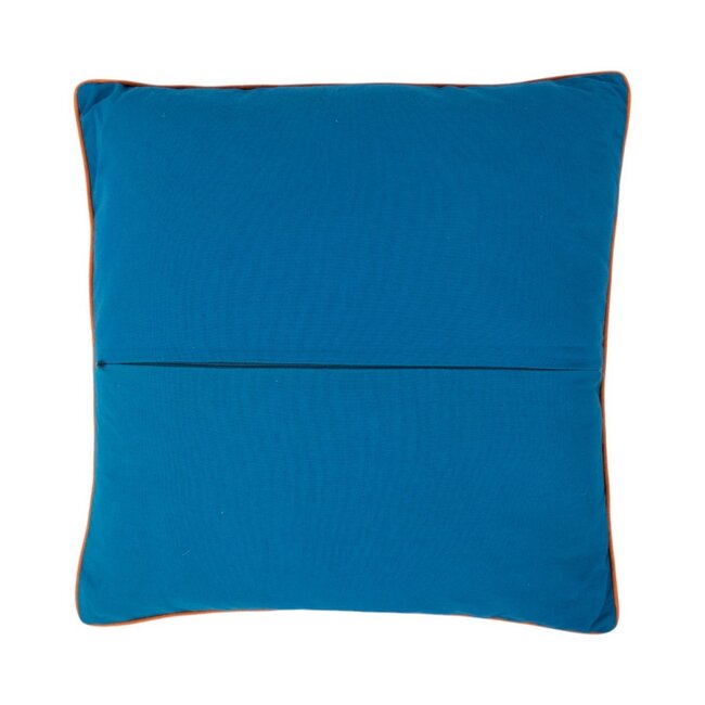 Mars & More Kussen Artisan Aperol spritz blauw 45x45cm