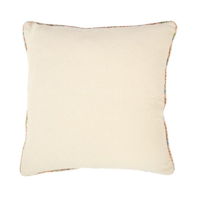 Mars & More Kussen Artisan Gingham spring print oranje 45x45cm