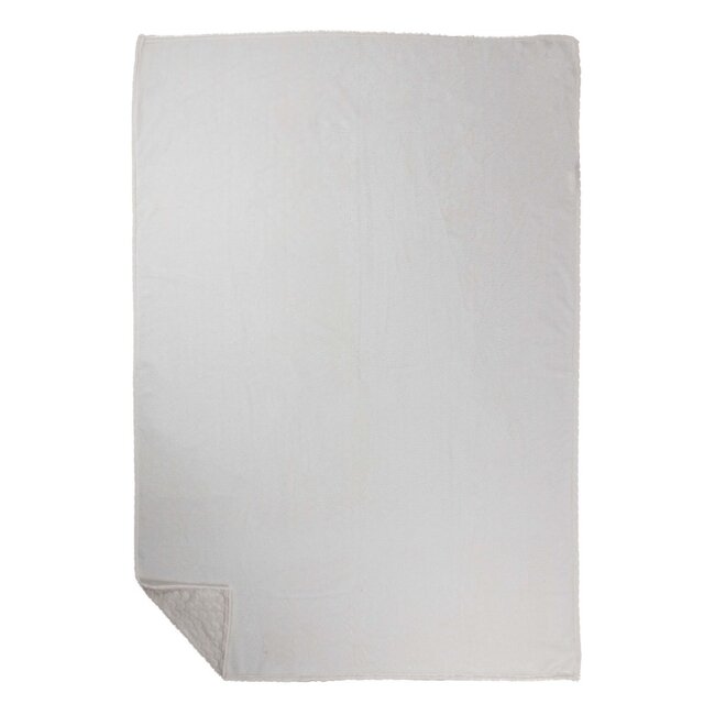 Linen & More Plaid Hartjes Off White 140x200cm