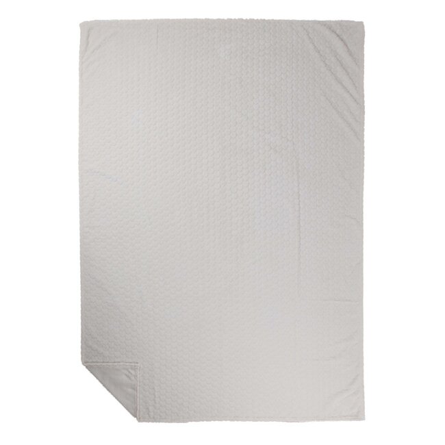 Linen & More Plaid Hartjes Off White 140x200cm