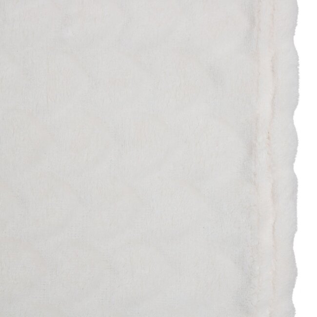 Linen & More Plaid Hartjes Off White 140x200cm