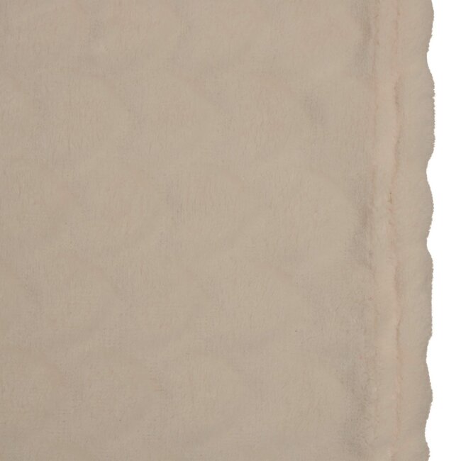 Linen & More Plaid Hartjes Beige 140x200cm