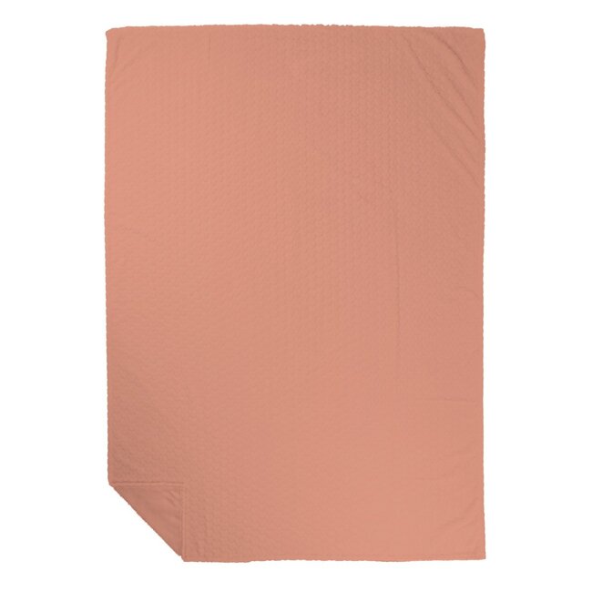 Linen & More Plaid Hartjes Roze 140x200cm