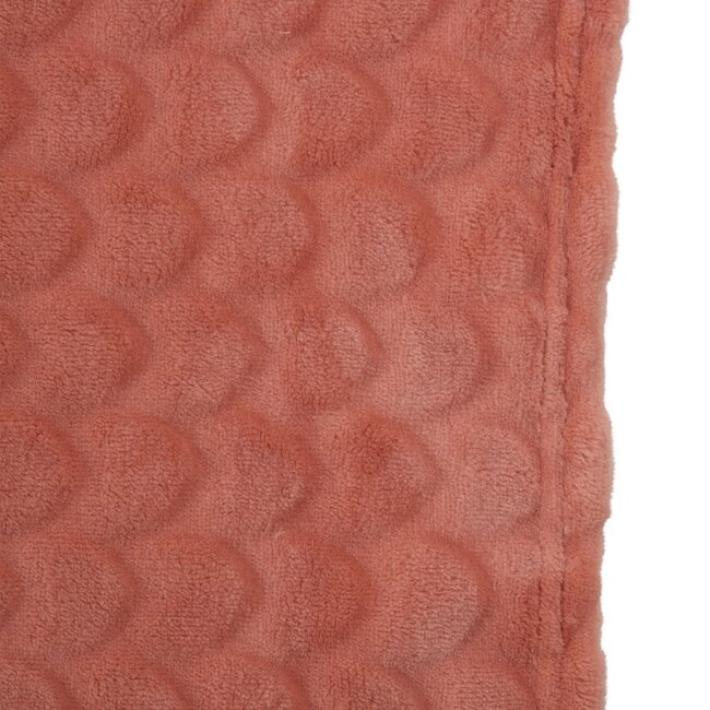 Linen & More Plaid Hartjes Roze 140x200cm