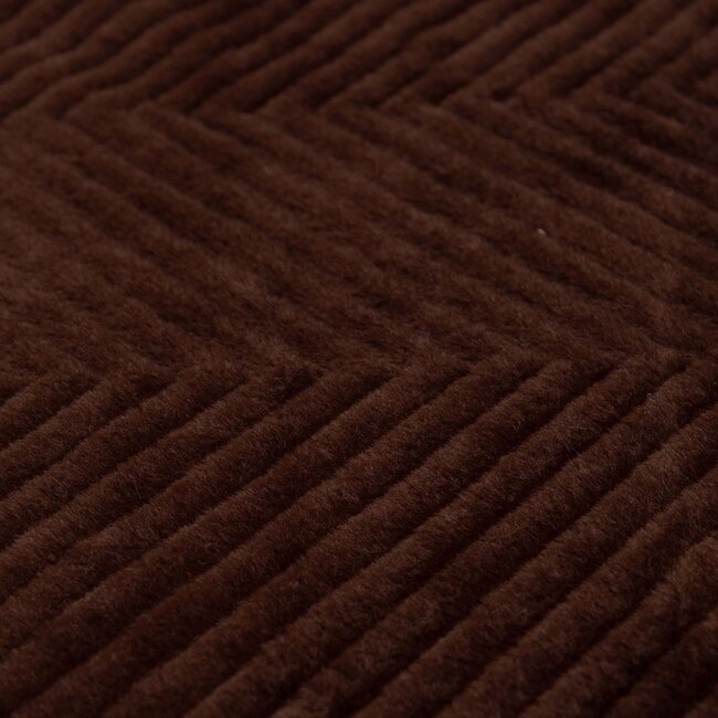 Linen & More Plaid Strepen Bruin 140x200cm