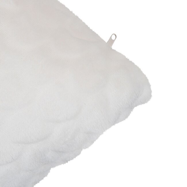 Linen & More Kussen Hartjes Off White 45x45cm