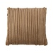Linen & More Kussen Strepen Taupe 45x45cm