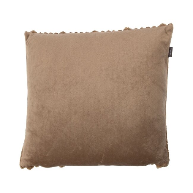 Linen & More Kussen Strepen Taupe 45x45cm