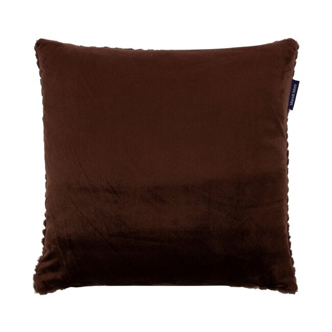 Mars & More Kussen Visgraat Bruin 45x45cm