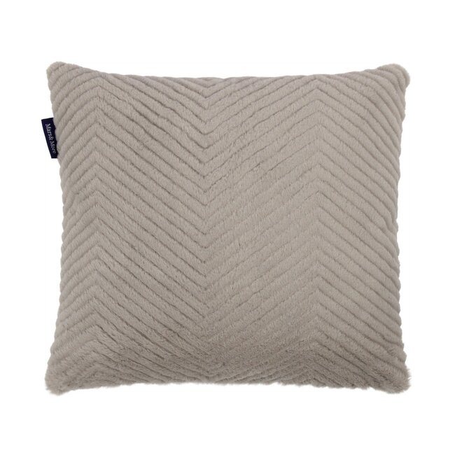 Mars & More Kussen Visgraat Grijs 45x45cm