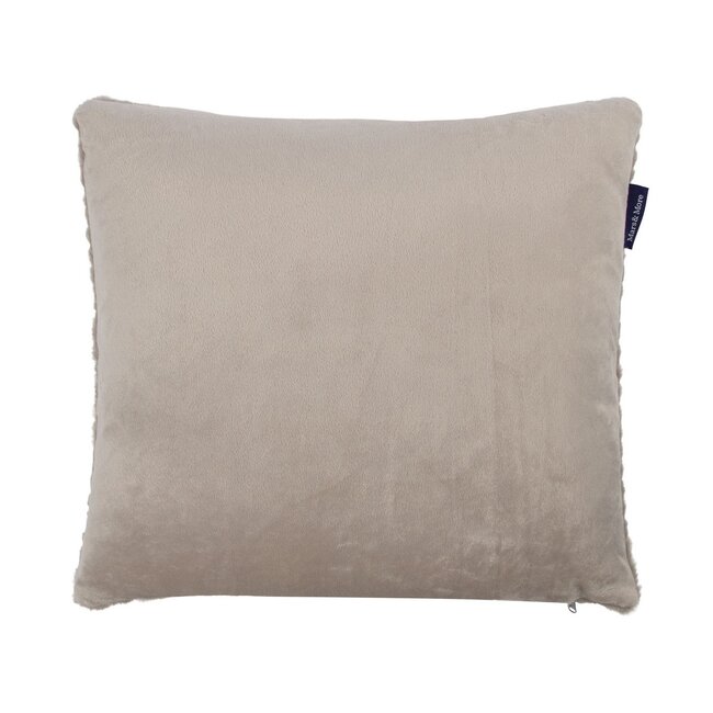 Mars & More Kussen Visgraat Grijs 45x45cm