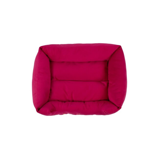 Mars & More Dierenmand S borduurwerk fuchsia roze 55x42x15cm