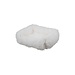 Mars & More Dierenmand S tibetan lamb off white 55x42x15cm