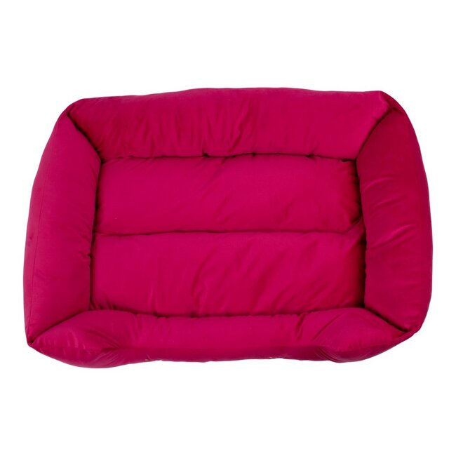 Mars & More Dierenmand XL borduurwerk fuchsia roze 100x70x22cm