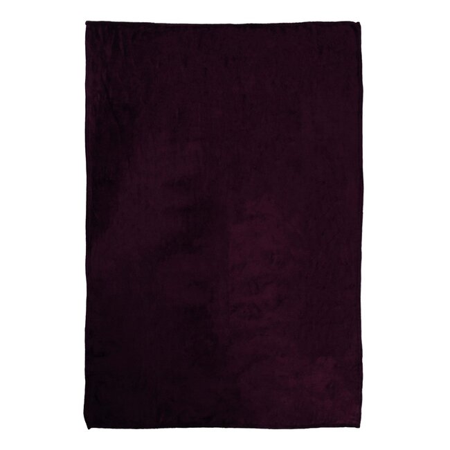 Linen & More Marmaris plaid Paars 130x170cm (rolled)