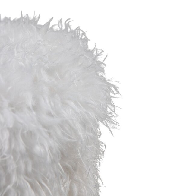 Mars & More poef tibetan lamb wit rond dia 40cm