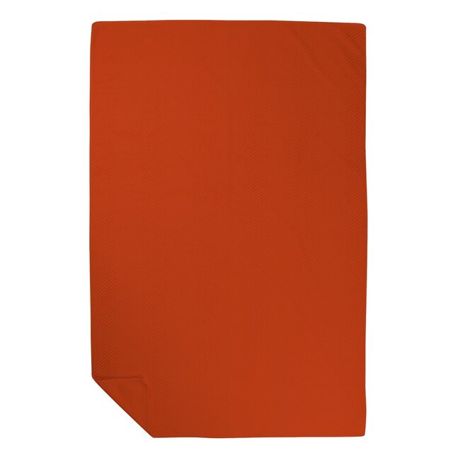 Mars & More Plaid Visgraat Oranje 140x200cm