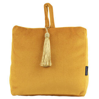 Mars & More fluwelen deurstopper honing 18cm