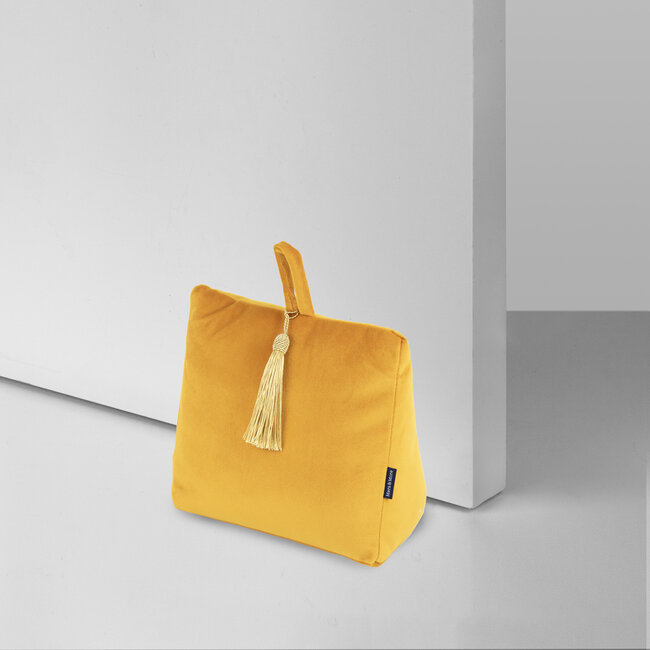 Mars & More fluwelen deurstopper honing 18cm