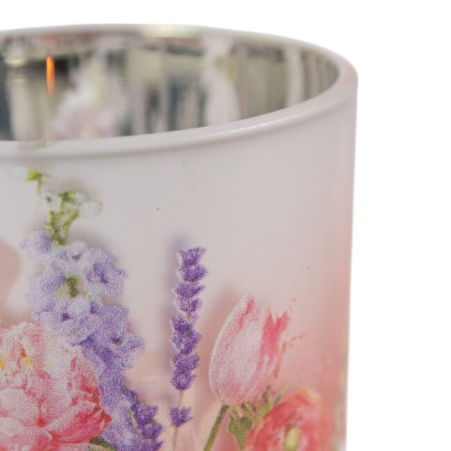 Mars & More Theelichthouder bloemen boeket large 18cm