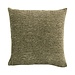 Linen & More Kussen Duchess rib groen 45x45cm