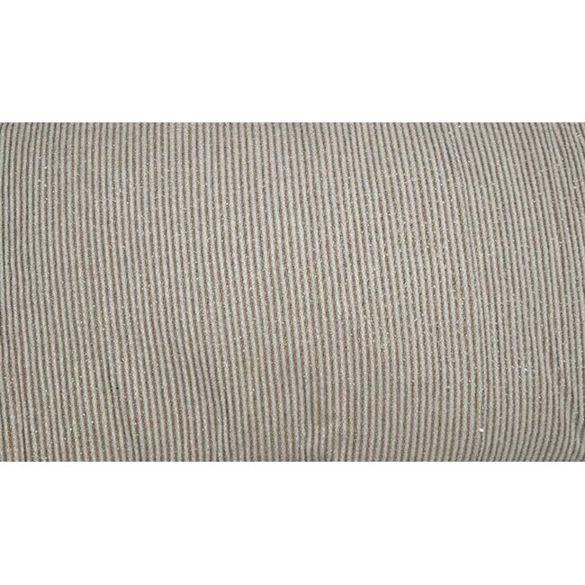 Linen & More Germaine Kussen rib roze 30x50cm