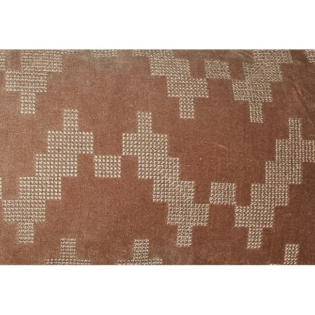 Linen & More Twisted Brooklyn kussen roze 30x50cm