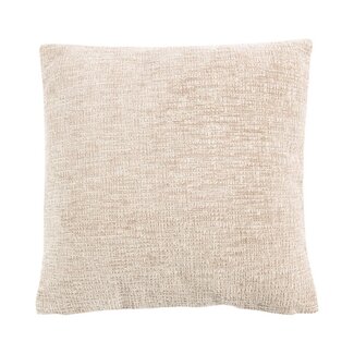 Linen & More Kussen Baroness bouclé melange taupe 45x45cm