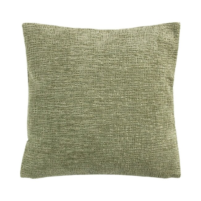 Linen & More Kussen Baroness bouclé melange groen 45x45cm