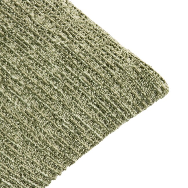 Linen & More Kussen Baroness bouclé melange groen 45x45cm