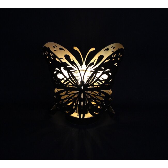 Dream-Garden Decoratieve solar lamp vlinder 22 x 10  cm