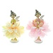 Dream-Living Decoratie figuren bloemenfee set van 2