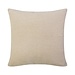 Linen & More Sierkussen rib beige 45x45 cm