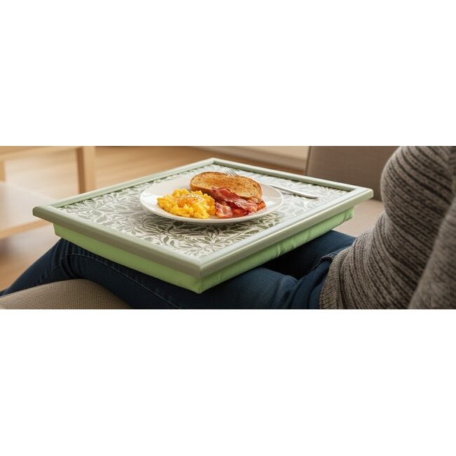 Lesser & Pavey Schootkussen laptray Acorn Groen 44x33x6cm