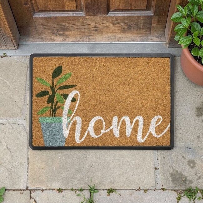 Dream-Living Kokos deurmat bloempot  60 x 40 cm