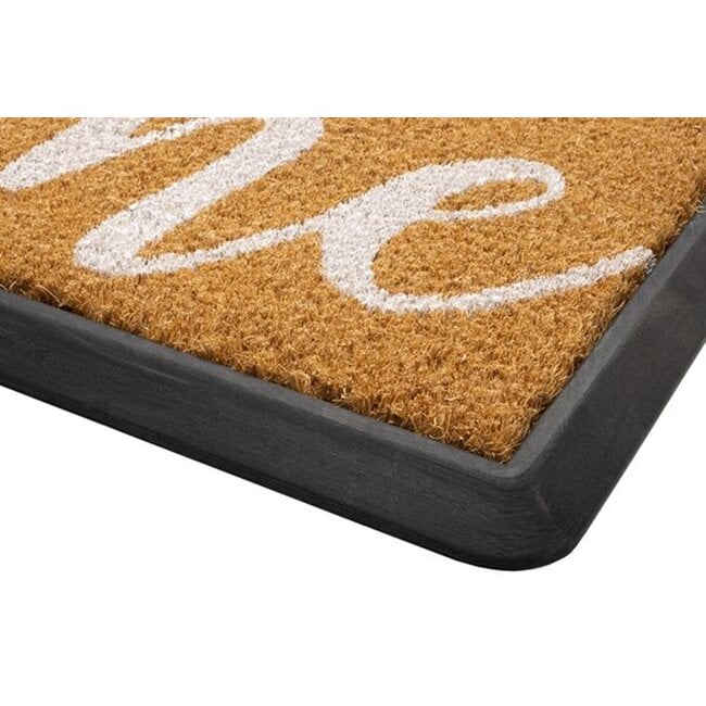 Dream-Living Kokos Deurmat hartjes all over  40x60 cm