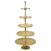 Mars & More etagère rond goud 5 lagen 150cm