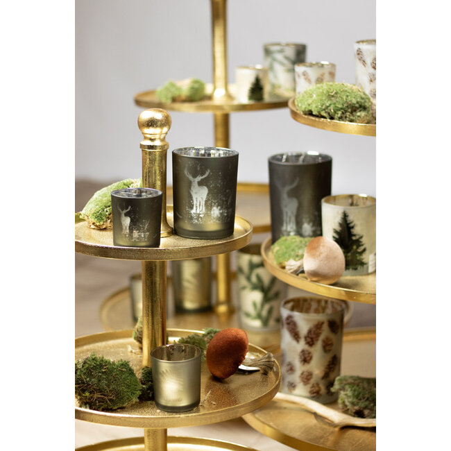Mars & More etagère rond goud 5 lagen 150cm
