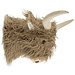 Mars & More knuffel schotse hooglander wandkop bruin 40cm