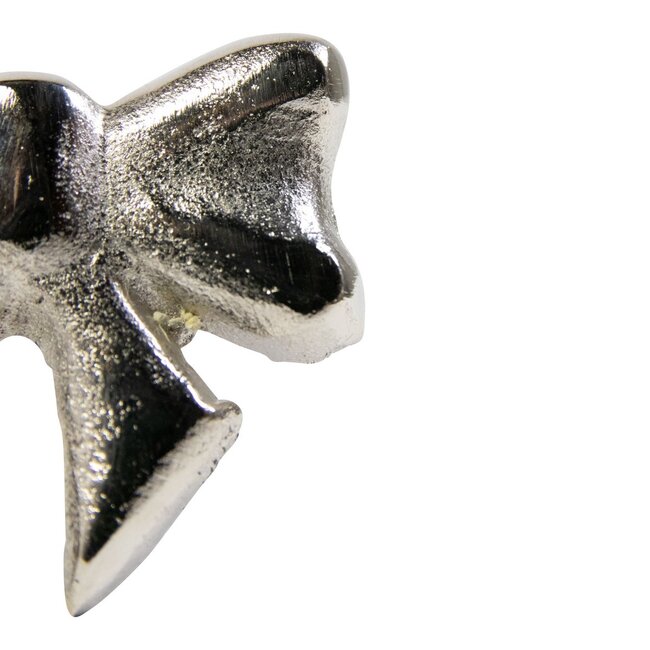 Mars & More Servet Ring strik zilver 5x4,5cm (set of 4)