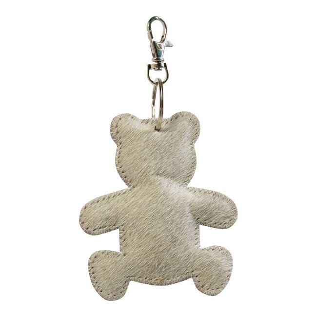 Mars & More Sleutelhanger beer grijs 10cm (bos taurus taurus)