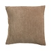 Linen & More Kussen Queen chenille taupe 45x45cm