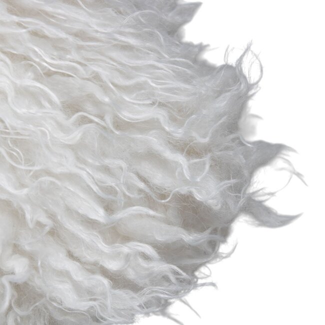 Mars & More Cushion tibetan lamb off-white 40x60 cm