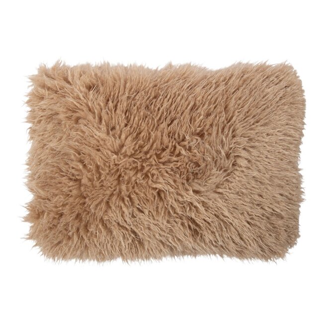 Mars & More Cushion tibetan lamb beige 40x60 cm