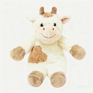 Mars & More Knuffel Koe off white 28cm